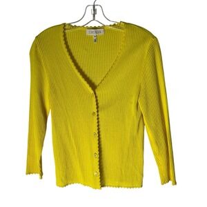 Escada 90s Ribbed‎ Sweater Top